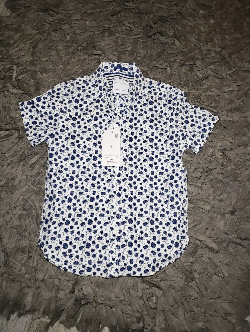 Nordstrom Cactus Boy Button Down Shirt